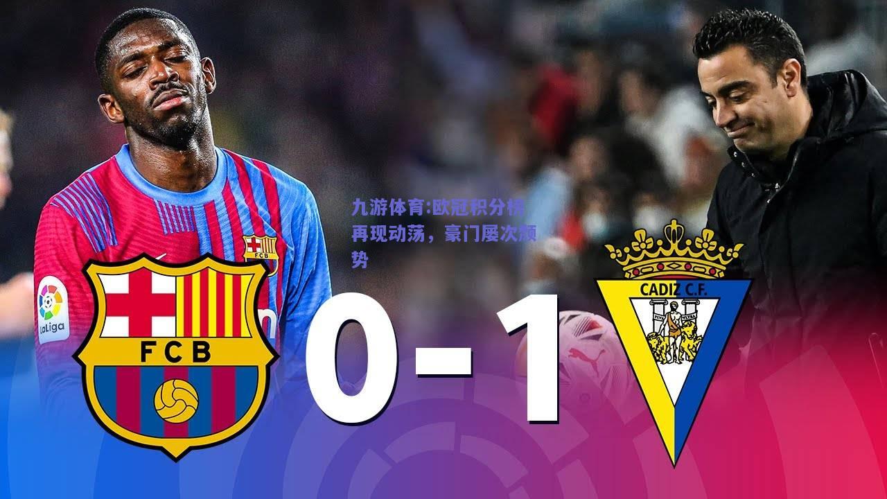 欧冠积分榜再现动荡，豪门屡次颓势